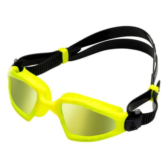 Aqua Sphere plavecké brýle KAYENNE PRO YELLOW TITANIUM MIRROR žlutý titanově zrcadlový zorník - žlutá