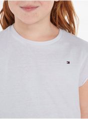 Tommy Hilfiger Bílé holčičí tričko Tommy Hilfiger 152