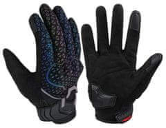 SEFIS letní reflexní rukavice na motocykl / kolo / koloběžku - Velikost rukavic : XL 