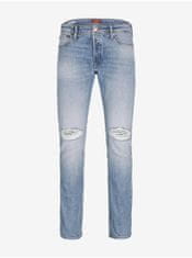 Jack&Jones Světle modré pánské straight fit džíny Jack & Jones Tim 30/32