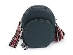 Kraftika 1ks šedomodrá dámská / dívčí kabelka crossbody s popruhem