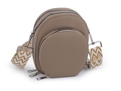 Kraftika 1ks béžová dámská / dívčí kabelka crossbody s popruhem