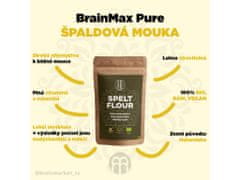 BrainMax Pure Špaldová mouka BIO, 1 kg