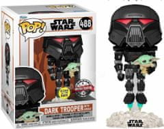 Funko POP TV: SW The Mandalorian S7 - Dark Trooper w/Child(GW)