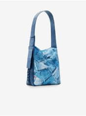 Desigual Modrá dámská vzorovaná kabelka Desigual Forever Blue Estrasburgo UNI