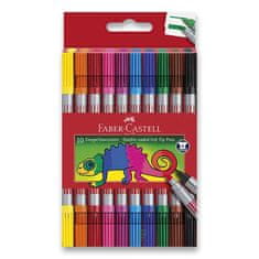 Faber-Castell Oboustranné dětské fixy 10 barev