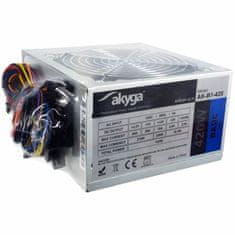 Akyga ATX Zdroj 420W Basic ventiláror 120mm P4 3xSATA