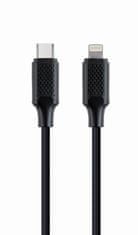 GEMBIRD Kabel USB 2.0 Type-C na Ligtning (CM/8pinM), 1,5m, datový, černý