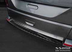 Avisa Ochranná lišta zadního nárazníku VW T6, 2015-2023, vyklápěcí dveře, Long, Black