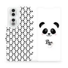 Mobiwear Flip pouzdro na mobil Honor 90 5G - M030P Panda Amálka