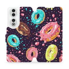 Mobiwear Flip pouzdro na mobil Honor 90 5G - VP19S Donutky