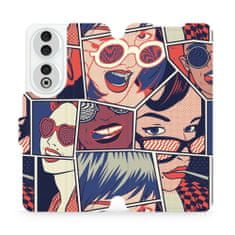 Mobiwear Flip pouzdro na mobil Honor 90 5G - VP18P Komiks