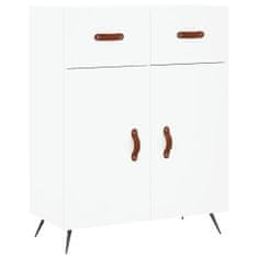 Vidaxl Skříň highboard bílá 69,5 x 34 x 180 cm kompozitní dřevo