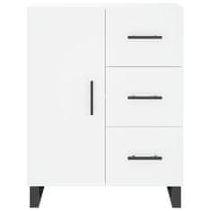 Vidaxl Skříň highboard bílá 69,5 x 34 x 180 cm kompozitní dřevo