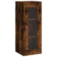 Vidaxl Skříň highboard kouřový dub 34,5 x 34 x 180 cm kompozitní dřevo