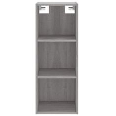 Vidaxl Skříň highboard šedá sonoma 34,5 x 34 x 180 cm kompozitní dřevo