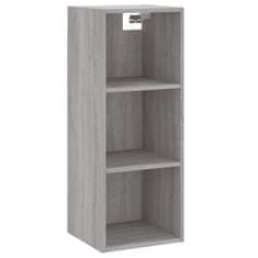 Vidaxl Skříň highboard šedá sonoma 34,5 x 34 x 180 cm kompozitní dřevo