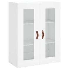 Vidaxl Skříň highboard bílá 69,5 x 34 x 180 cm kompozitní dřevo