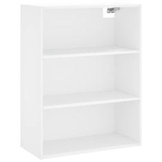 Vidaxl Skříň highboard bílá 69,5 x 34 x 180 cm kompozitní dřevo