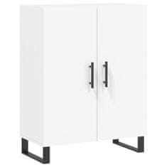 Greatstore Skříň highboard bílá 69,5 x 34 x 180 cm kompozitní dřevo