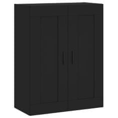 Vidaxl Skříň highboard černá 69,5 x 34 x 180 cm kompozitní dřevo