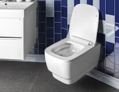 SAPHO BELLO WC sedátko, SLIM, Soft Close, bílá 100727 - Sapho