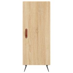 Vidaxl Skříň highboard dub sonoma 34,5 x 34 x 180 cm kompozitní dřevo