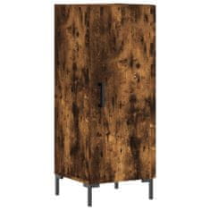 Vidaxl Skříň highboard kouřový dub 34,5 x 34 x 180 cm kompozitní dřevo