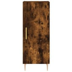 Vidaxl Skříň highboard kouřový dub 34,5 x 34 x 180 cm kompozitní dřevo