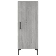 Vidaxl Skříň highboard šedá sonoma 34,5 x 34 x 180 cm kompozitní dřevo