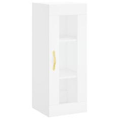 Vidaxl Skříň highboard bílá 34,5 x 34 x 180 cm kompozitní dřevo