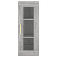 Vidaxl Skříň highboard šedá sonoma 34,5 x 34 x 180 cm kompozitní dřevo