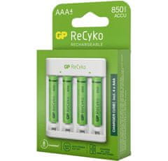 Weltbild Weltbild USB Nabíječka baterií GP ECO E411 + 4X AAA ReCyko 850