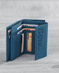 Bench Kožená peněženka Wonder, džínová modrá