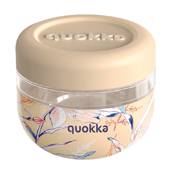 QUOKKA , Dóza na potraviny Bubble Vintage floral, 500 ml