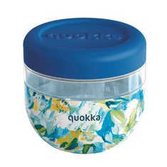 QUOKKA , Dóza na potraviny Bubble Blue peonies, 770 ml