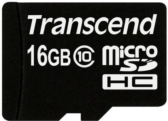 Transcend Micro SDHC 16GB Class 10 (TS16GUSDC10)