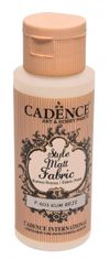 Cadence Textilní barva Style Matt Fabric - písková / 50 ml