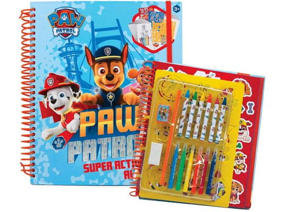 ToyCompany Kreativní zábavní sada sešit Paw Patrol II