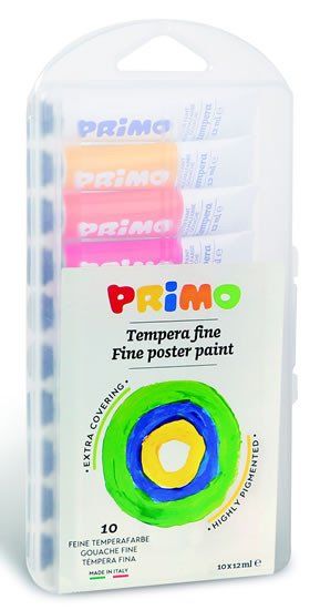 PRIMO Temperové barvy 10 x 12 ml