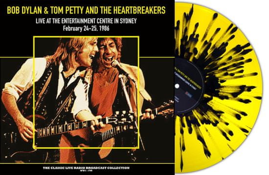 Dylan Bob, Petty Tom: Live In Sidney 1986 (Orange / Black Splatter)