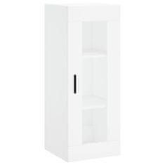 Vidaxl Skříň highboard bílá 34,5 x 34 x 180 cm kompozitní dřevo