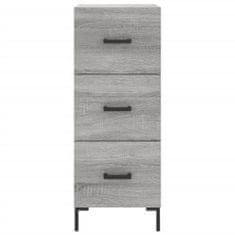 Vidaxl Skříň highboard šedá sonoma 34,5 x 34 x 180 cm kompozitní dřevo