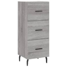 Vidaxl Skříň highboard šedá sonoma 34,5 x 34 x 180 cm kompozitní dřevo