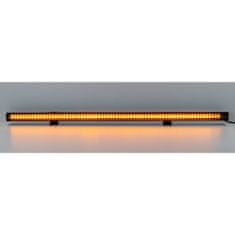 Stualarm Gumové výstražné LED světlo vnější, oranžové, 12/24V, 640mm (kf016-64)