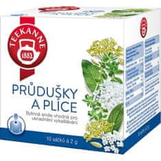 TEEKANNE Léčivý čaj Průdušky a plíce 20g (10x2g)