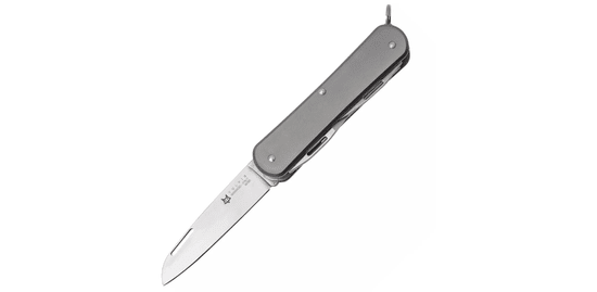 Fox Knives FX-VP130-SF5 TI VULPIS multifunkční nůž 5,5 cm, titan, šedá, 6 funkcí