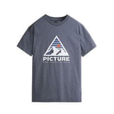 Picture triko PICTURE Authentic S/S DARK BLUE MELANGE L