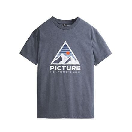 Picture triko PICTURE Authentic S/S DARK BLUE MELANGE L