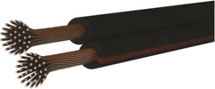 Emos Dvojlinka ECO 2x0,75mm, černo/rudá, 100m